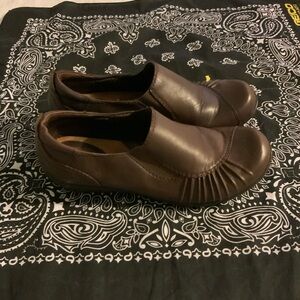 EUC Bjorndal Women’s Dark Brown Loafers